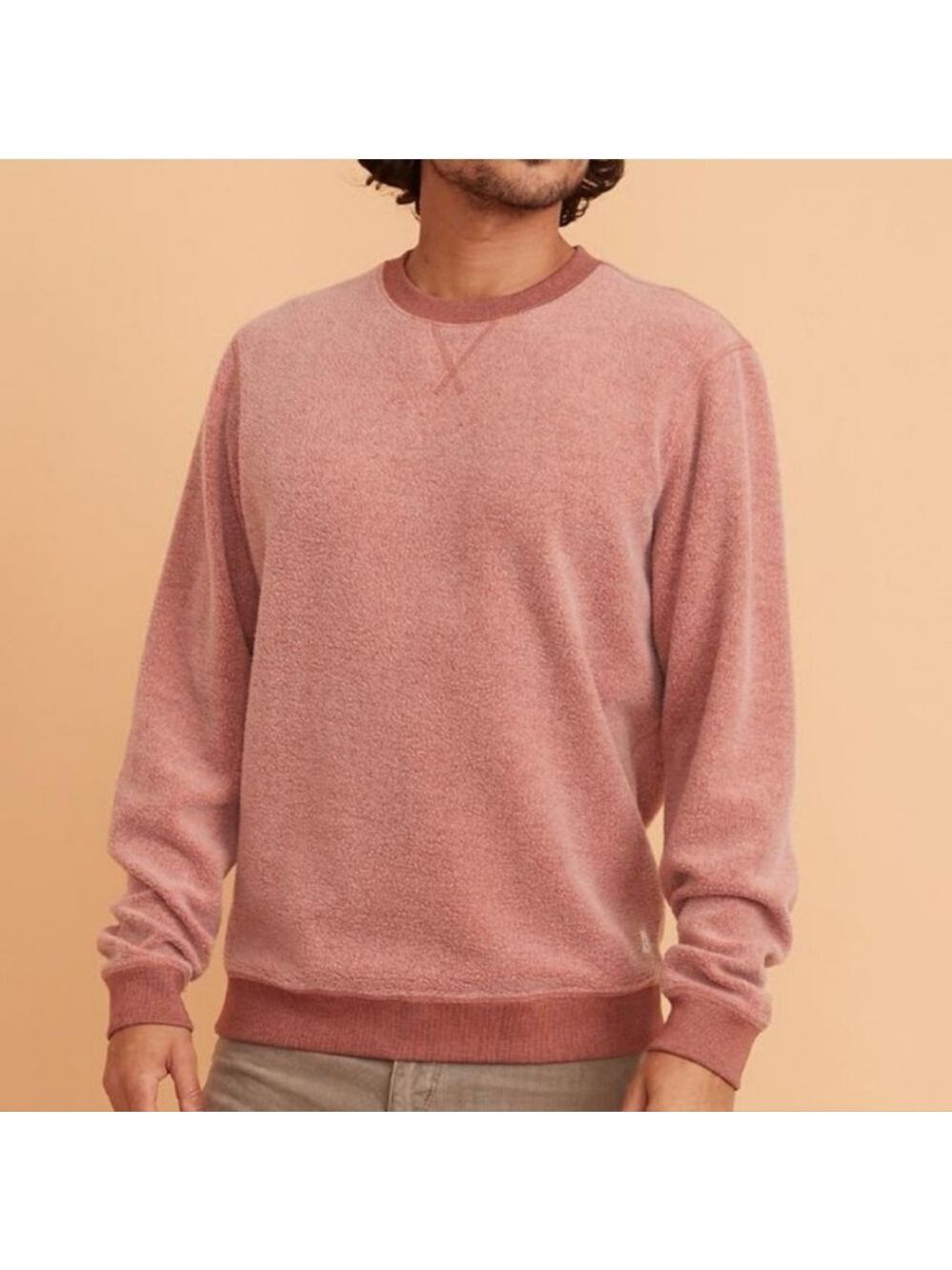Marine layer Norfolk fleece out crew sweatshirt - Picture 1 of 8